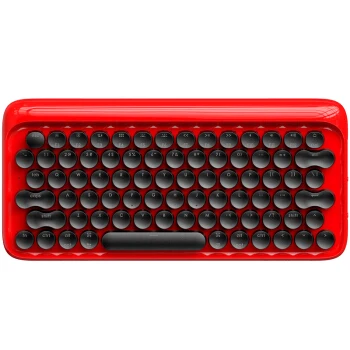 Красный Xiaomi LOFREE Dot Bluetooth механическая клавиатура система-широкое использование зеленая ось 79 клавишная клавиатура регулируемая яркость для умного дома - Цвет: Красный