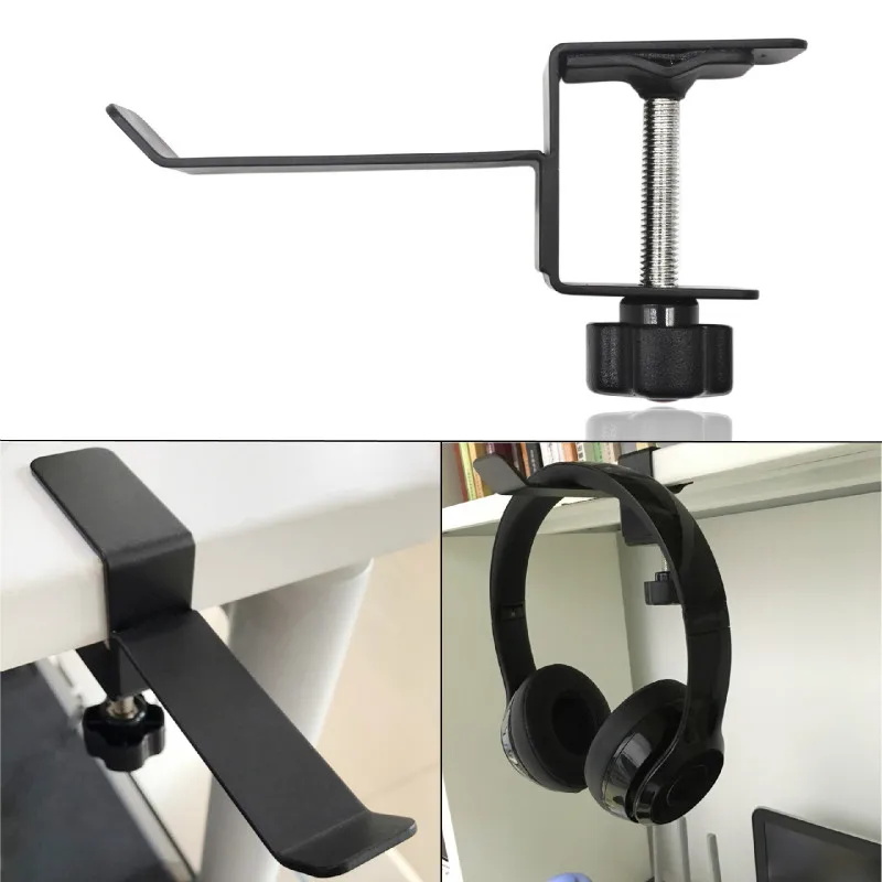 DIY Headphone Stand Aluminum Alloy Headphone Suspension Bracket High Quality Retro Headphone Holder for Sennheiser sony ATH JBL