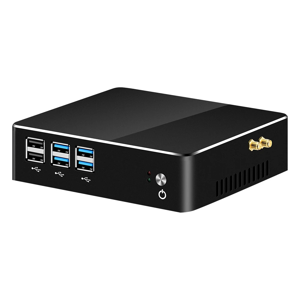 Мини ПК 6 го поколения Windows 10 Core i3 6157U i5 6360U i7 6567U 4K UHD WiFi Hdmi * USB HD Graphics 550 настольный
