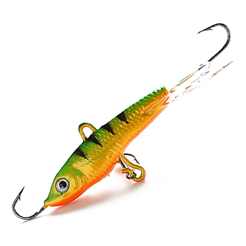 15G Balancer Winter Ice Fishing Lure Jig Bait Fishing Hooks 3D Eyes Lead Hard Lure Jigging Lure Fishing Tackle Lure - Цвет: Фиолетовый