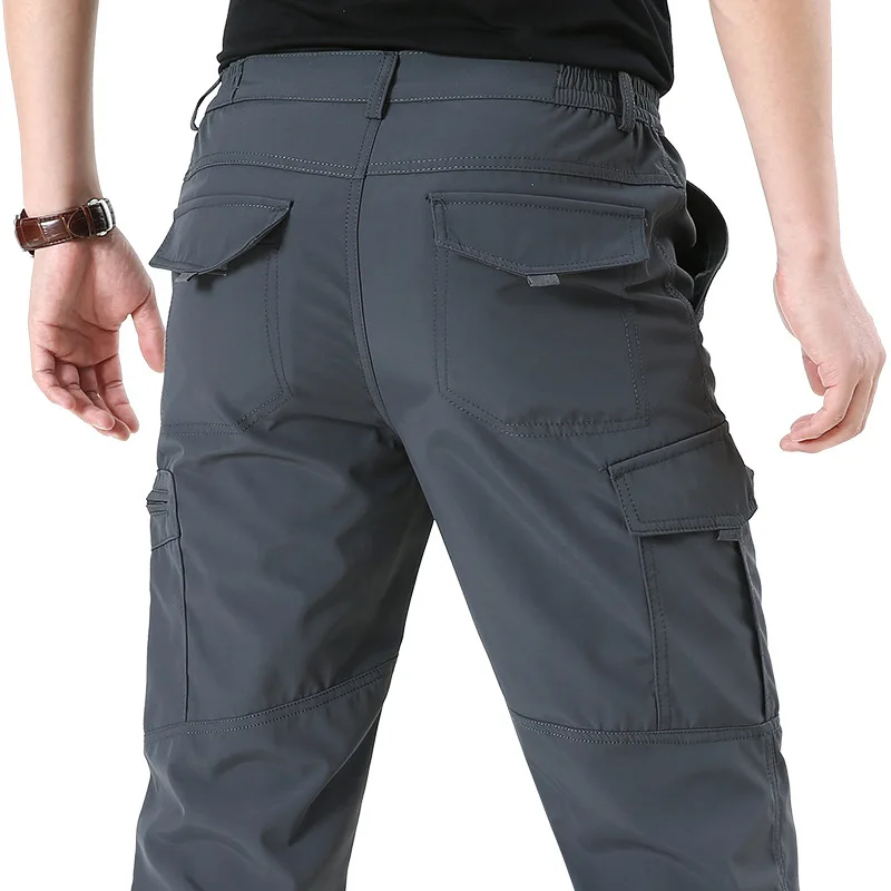 

Men Casual Pants Tactical Military Training Fighting Overalls Waterproof Quick-drying Outdoor Camping, Hunting Hiking Trousers