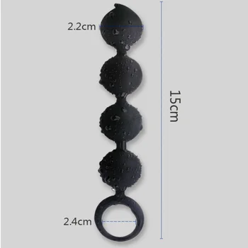 Silicone Anal Beads Balls Butt Plug Sex Toys For Women Adult Anus Masturbation Men Prostata Massage Erotic Intimate Goods Shop 6