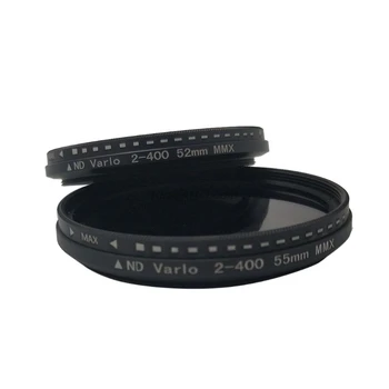 

37-82mm ND Fader Neutral Density Adjustable ND2 to ND400 Variable Camera Filter