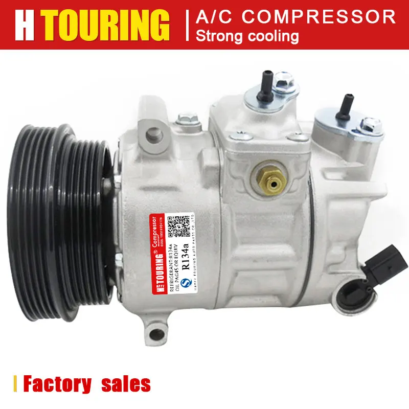 Для sanden pxe16 AC компрессор для Audi Quattro/Volkswagen Jettas Golf Passat Beetle 1K0820803T 1K0820803F 1K0820803J