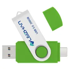 USB флэш-накопитель type-C порт для samsung S10/S9/S8/huawei P30/P20/P9/Xiaomi 6 Флешка USB 3,0 бумага для заметок 9 USB Стик