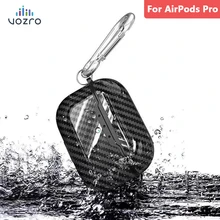 VOZRO Роскошные беспроводные Bluetooth наушники чехол для новых Apple AirPods Pro Зарядка Наушники чехол s защитный чехол для AirPods