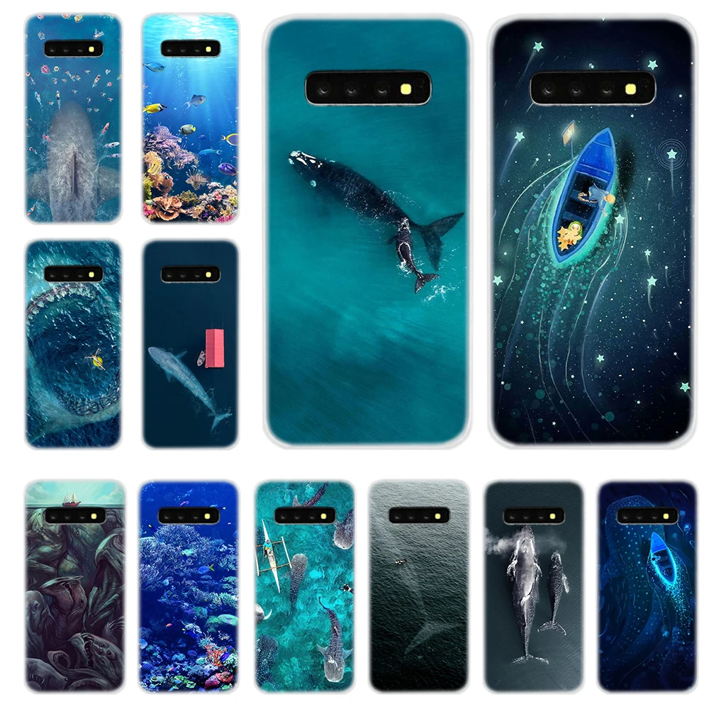 Мягкий ТПУ силиконовый чехол для телефона Samsung Galaxy S6 S7 Edge S8 S9 S10 Plus Note 10 8 9 pro