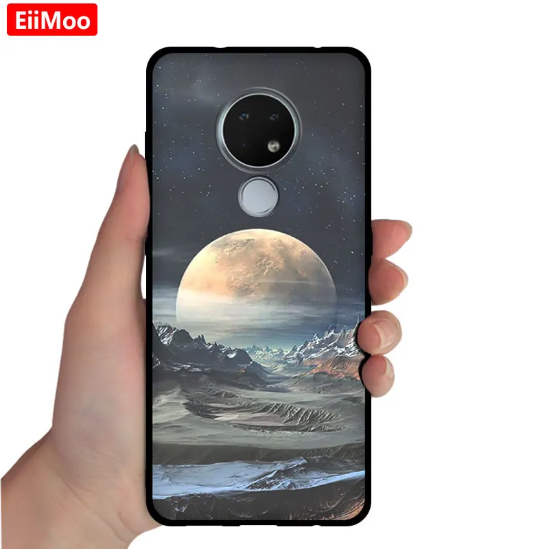 9 EiiMoo силиконовый чехол для телефона Nokia 6,2 чехол для Nokia 7,2 мультфильм милый с принтом, мягкий из ТПУ задняя крышка для Nokia6.2 Nokia7.2 - Цвет: 9