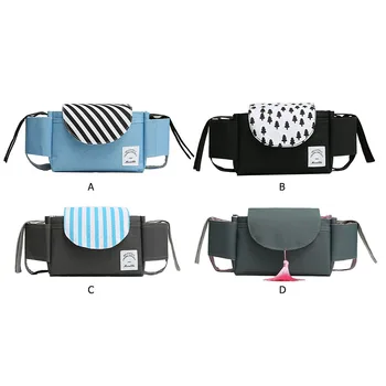 

1set Pram Nursing Hanging Diaper Bag for Baby Stuff Bag Stroller Organizer Bag Nursing Hanging Organizer Bag