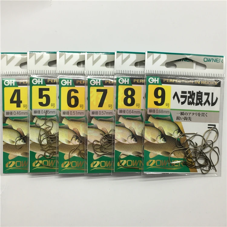 Oona Fishhook 10103 японский продукт, не-Барб, ультра-светильник, острый карп, поликультура, рыболовный крючок