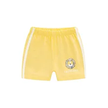 Спортивные штаны для мальчиков летняя одежда тонкие 0 верхняя одежда шорты можно открыть промежность штаны для маленьких девочек Чистый хлопок От 1 до 3 лет маленький Гусеничный