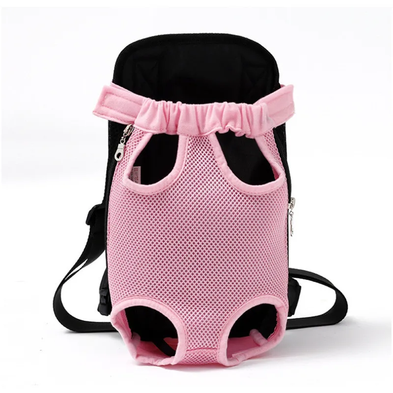 Breathable Pet Dog Carrier Backpack Canvas Mesh Outdoor Travel Carry Bag Shoulder Handle Bags for Small Dog Cats Chihuahua
