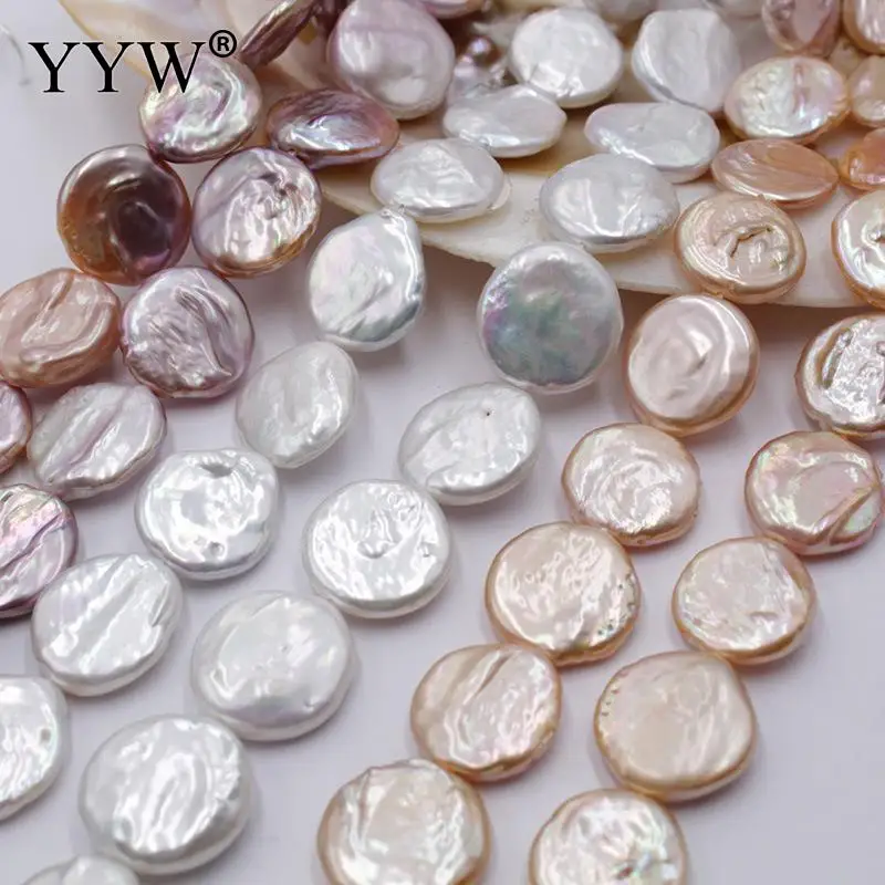 Natural 18mm Coin Gemstone Jewelry Necklace Making DIY Box Clasp 2-Strand 
