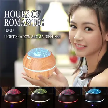

Aroma Diffuser Humidifier Night Light US/EU Plug AC 100-240V Ultrasonic Creative Romantic Aromatherapy Lighting Fixture