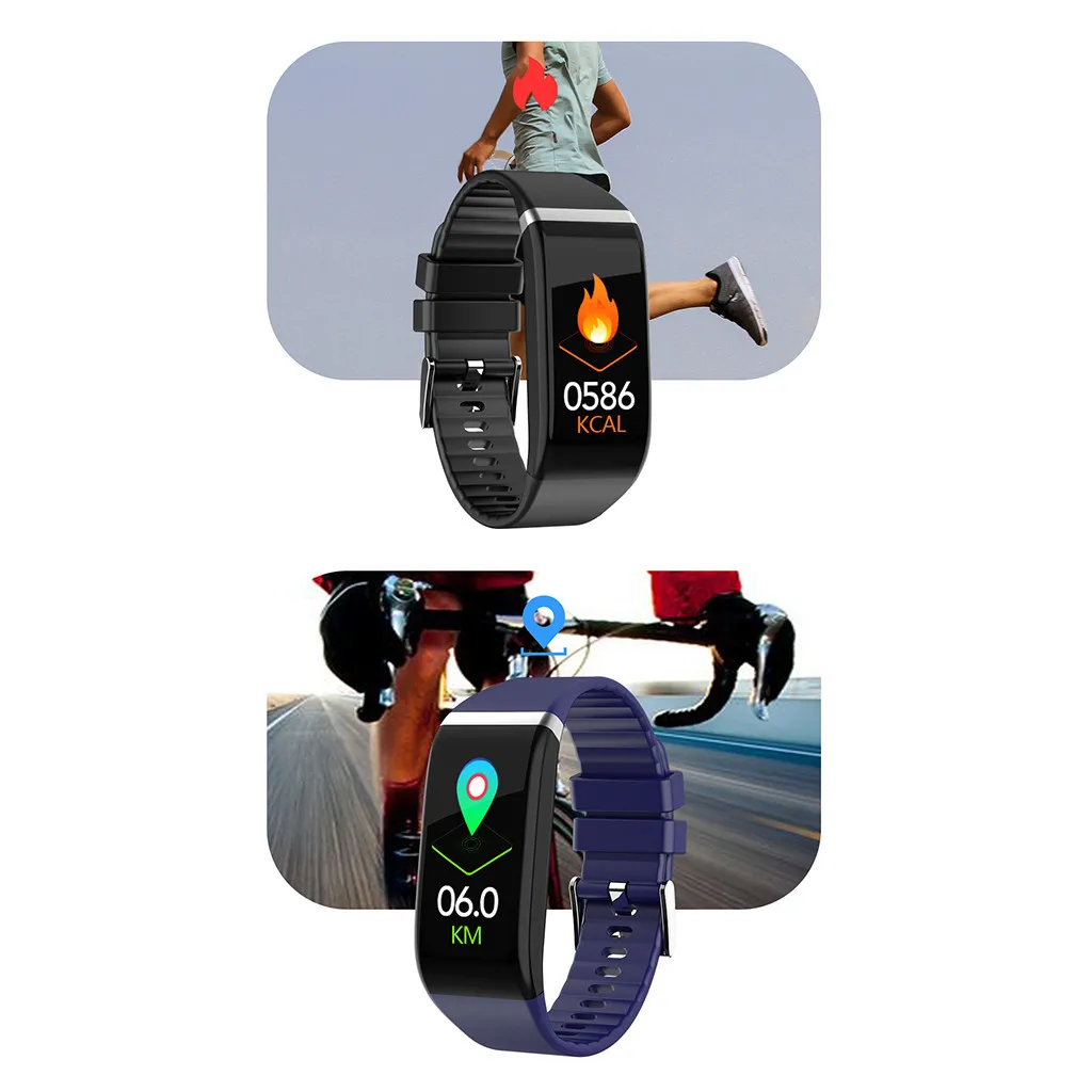 C919 умный монитор здоровья браслет кровяное давление монитор сердечного ритма спортивный фитнес-трекер Смарт-часы PK MiBand 3 Fitbit