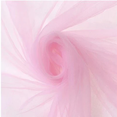 Супер мягкая сетка зашифрованная американская сетка ткань супер прозрачное свадебное платье юбка свадебная одежда москитная сетка ткань - Цвет: 87 Pink