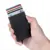 Pop-out RFID Card Holder Тонкий Алюминиевый Кошелек Эластичность Задняя Сумка ID Держатель Кредитной Карты Блокировка Защиты Путешествия ID Card Holder