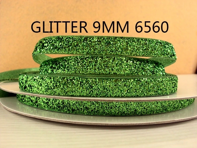 9mm David accessories 50 ярдов/рулон блеск не содержит эластик бархатные ленты "сделай сам" с бархатным бантом ленточный материал вечерние украшения дома, 50Yc7018 - Цвет: 9mm
