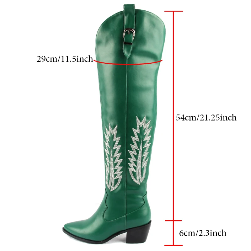 womens knee high cowboy boots