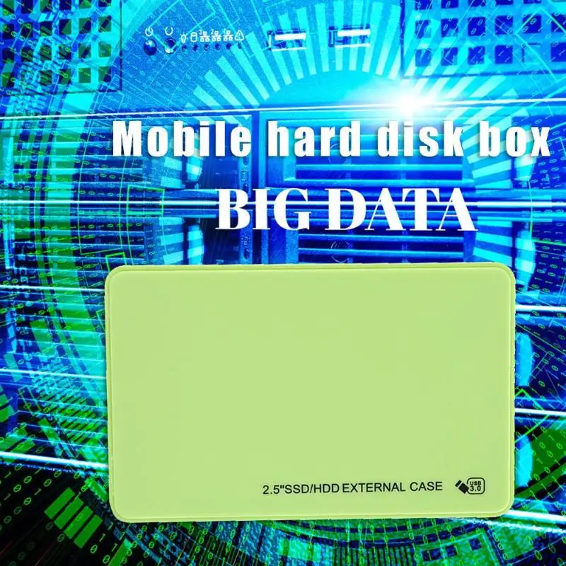 2,5 дюймов SATA USB3.0 Micro-B HDD Box жесткий диск корпус 5 Гбит/с SATA HDD SSD Мобильный Внешний чехол для ноутбука Настольный ПК