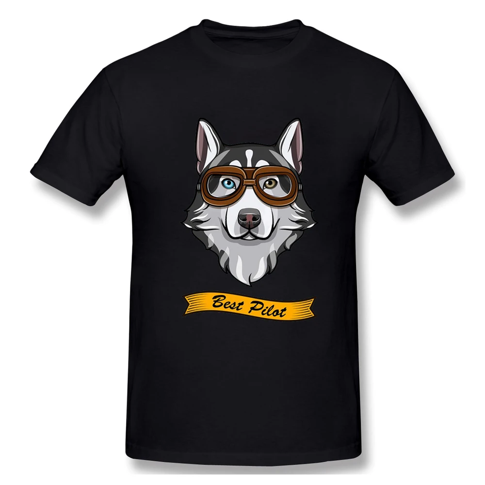 

CLOOCL Pet Dog 100% Cotton T-Shirt Fashion Brand Cute Husky 3D Printed T-Shirt Short Sleeve Hip Hop Funny Cotton Tees Tops