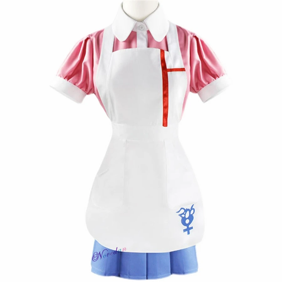 Novedan Anime Danganronpa Mikan Tsumiki Cosplay Costume Halloween Party Ultimate Nurse Pink Cafe Maid Uniform Outfit For Women -Zentai shop online H18bdeb6092c8463598e5e9e696d54e05E.jpg