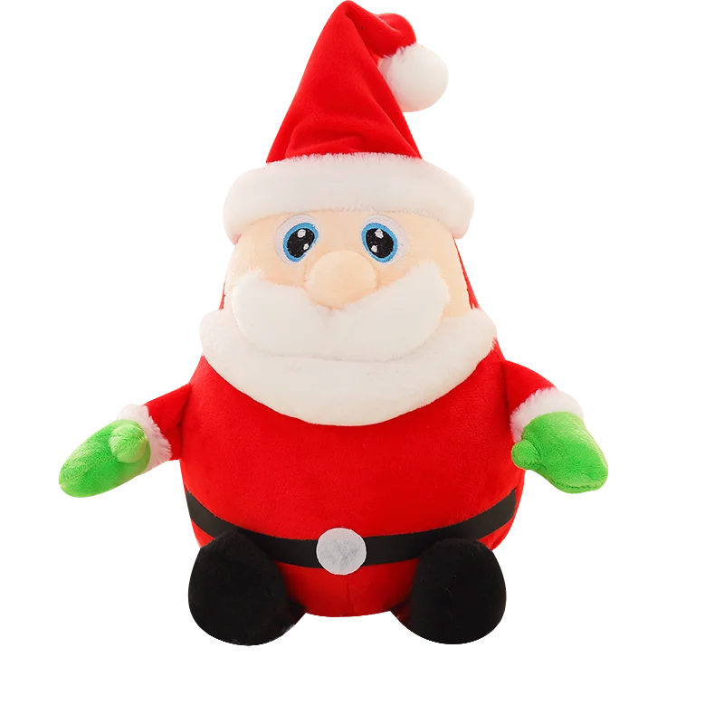 Светящийся плюшевый Санта-Клаус со светодиодной подсветильник кой, 25 см