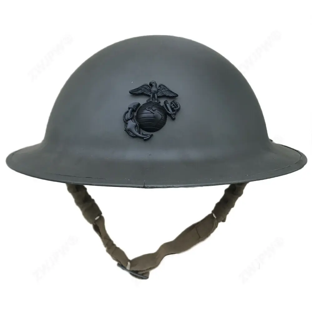 WW1 WWI американская морская пехота Usmc M1917 Стальной шлем военные изменения
