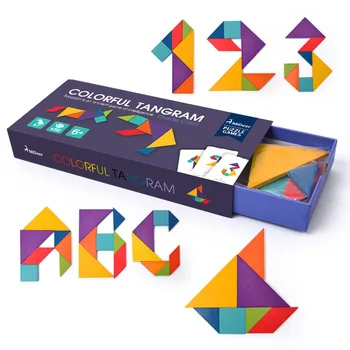 

3d Wooden Jigsaw Puzzles for Kids Pieces of Colored Wood Multi-style Children's Educational Toys Construction Toys for Children