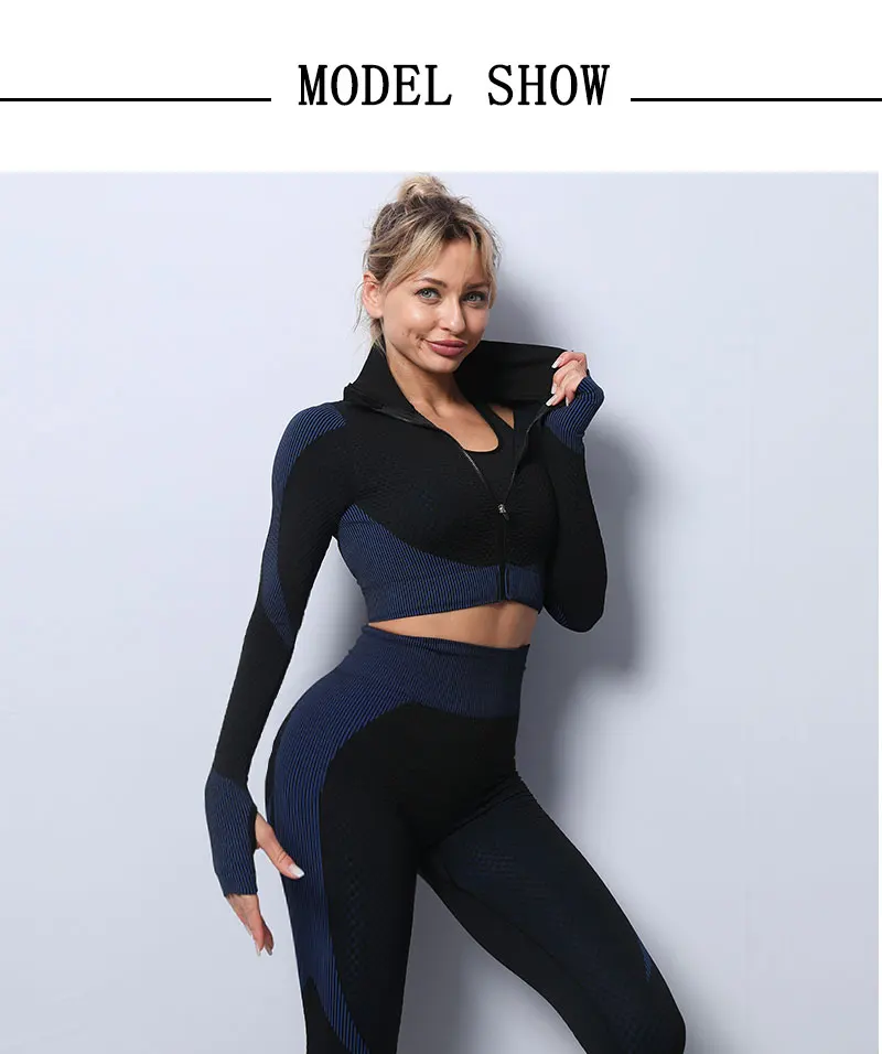 Women Yoga Set Gym Set Yoga Bra Suits Gym Clothing Sport Fitness Suit Running Clothes Yoga Top Leggings Women Seamless Gym Suit