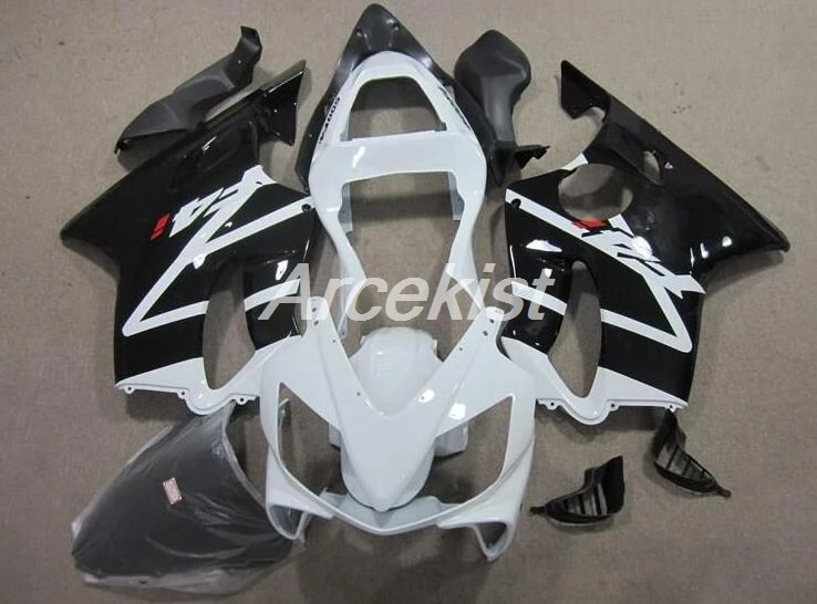 ABS пластиковый мотоциклетный вставной обтекатель комплект Подходит для HONDA CBR600 F4i FS 2001 2002 2003 01 02 03 на заказ бесплатно черный белый