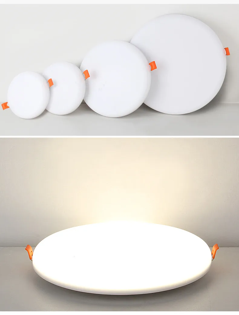 Ultra-thin Panel Light Lamp Frameless Embedded Installation 10W 18W 24W 36W 220V Simple Beautiful Lights for Home Kitchen Office led light,led panel