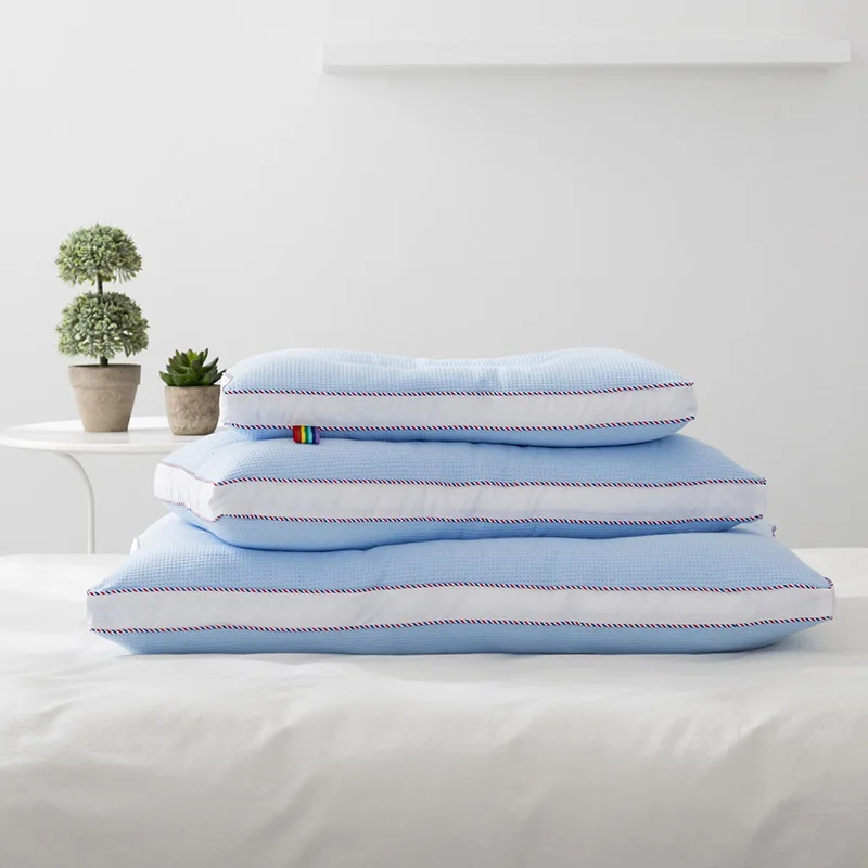 

Bed Sheet Pure Cotton Solid Color Waffle Pillow Interior Single Person Pillow CHILDREN'S Pillow