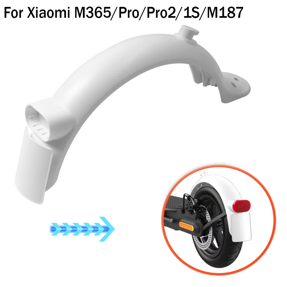 Parafango Posteriore Aggiornato M365 Pro2 Parafango Scooter Elettrico Per Xiaomi M365 Pro Pro2 1S M187 Parafango Posteriore Scooter Bianco