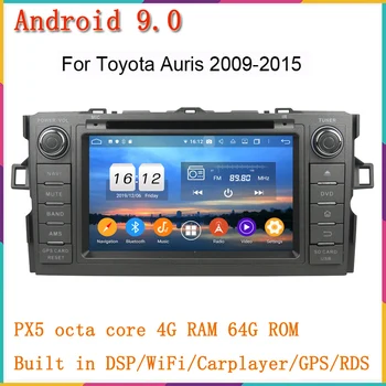 

7"android 9.0 octa core car radio gps player for toyota Auris Avensis 2009-2015 car audio gps navigation wifi DSP head unit