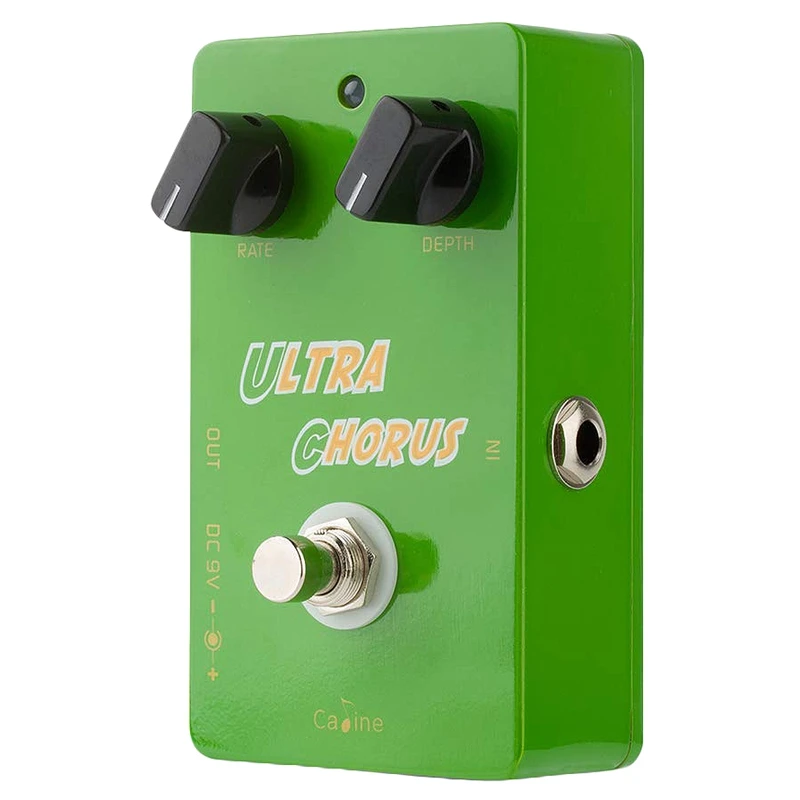 Caline CP-28, ультра хор, гитарный эффект, педаль, алюминиевый сплав, педали, корпус, истинный обход, аксессуары для гитары