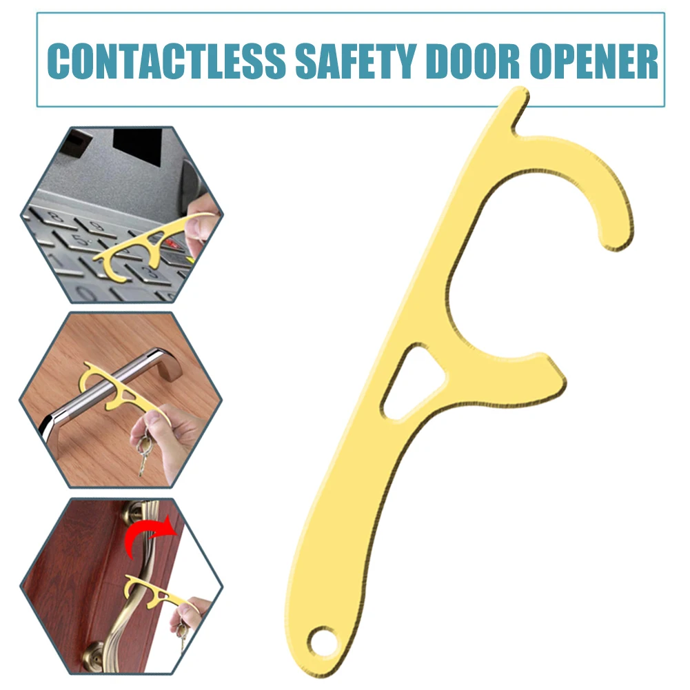 

Non-Contact Door Opener Button Pusher Personal Reusable Safe Multitool Press Elevator TN99