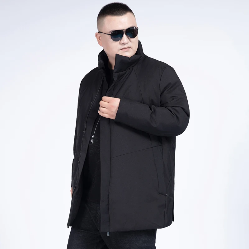 12XL 10XL 8XL 6XL 5XL зимняя куртка-пуховик для мужчин модное пальто парки из толстой ткани для мужчин Аляска съемная верхняя одежда с защитой от ветра удобный