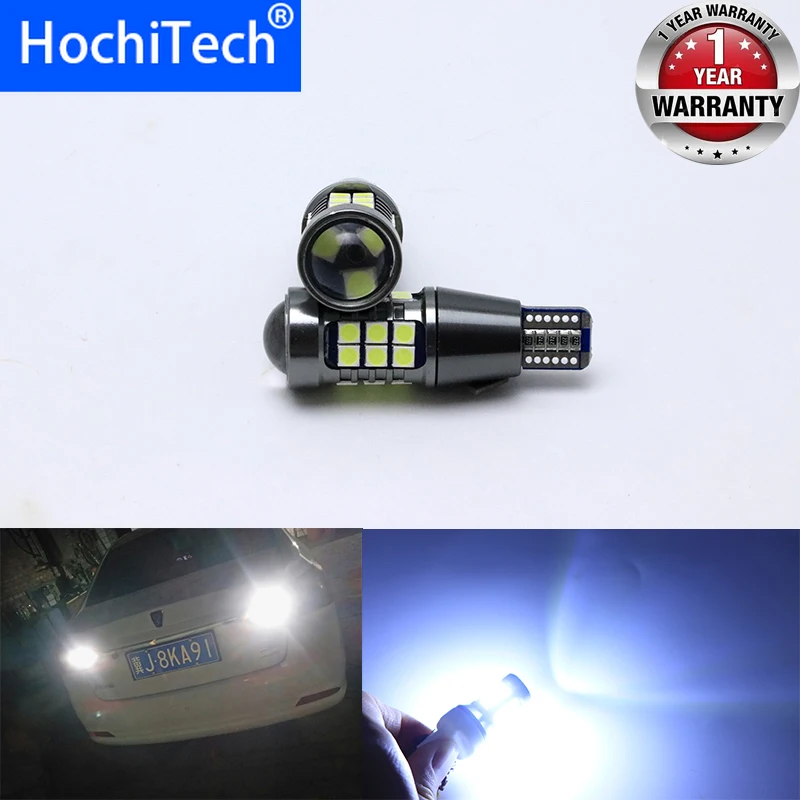 Супер яркий 1200LM T15 W16W 921 912 светодиодный CANBUS без ошибок резервный свет лампы для