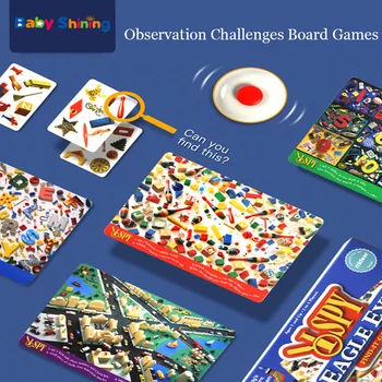 

Baby shining Children's Hawkeye Board Games Foster Concentration Increase Reflexes Multiplayer Puzzles