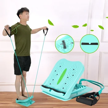 

SEWS-Foot Stretcher Slant Board Ergonomic Foot Rest Anti-Slip Incline Exercise Boards Calf Home Stand-Up Slimming Massage
