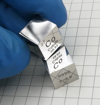 

Metal Cobatt Mirror Polishing Co Cube Periodic Table Cube 10mm
