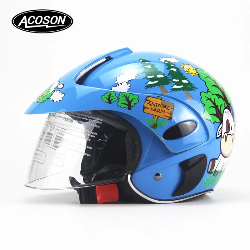 Детский Электрический велосипед скутер шлемы для мальчиков девочек мальчиков безопасности спортивные езда протектор шлема мотоциклетный шлем