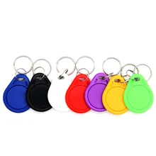 1 шт. 13,56 МГц сменных маркеров UID перезаписываемый брелок для ключей брелоков сменный NFC радиочистотная идентификация 1к S50 карты управление доступом по карточкам бесконтактного считывания карта-метка