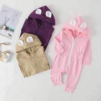 

baby girl clothes baby romper baby girl romper spring hooded costume jumpsuit onesie baby jumpsuit Cartoon