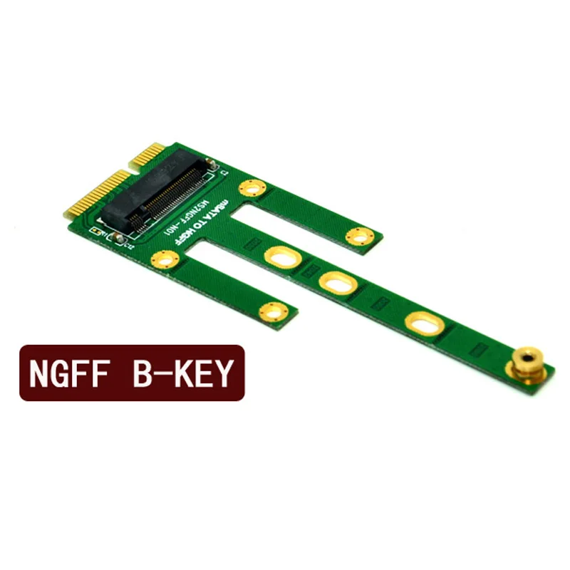 MSATA к M.2 NGFF конвертер адаптеров карты 6,0 ГБ/сек. NGFF M.2 SATA-Bus SSD B Ключ к mSATA Male Riser M.2 адаптер для 2230-2280 M2 SSD