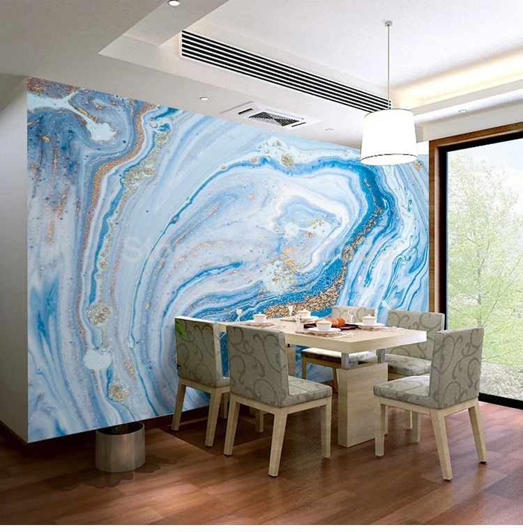 De Parede, Pintura 3D, Mural Moderno, Sala