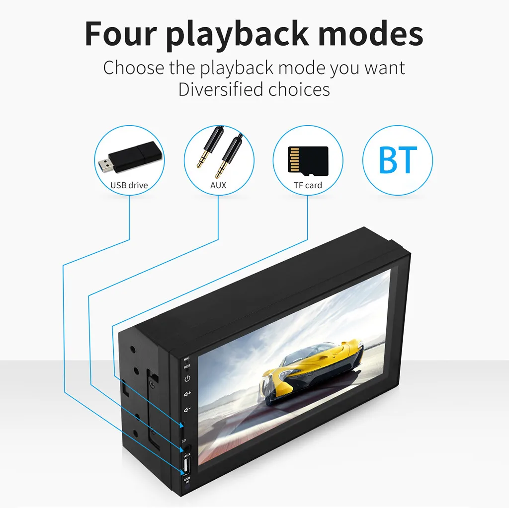 SWM-X2 7 дюймов HD емкостный экран автомобиля MP5 хост для Apple Carplay мобильный телефон интегрированный плеер оптовый поставщик дропшиппинг