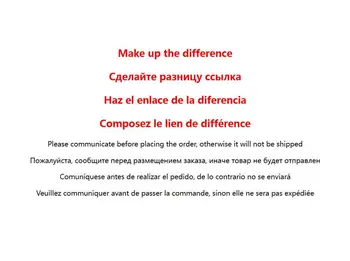 

For Making up the difference,no product,Please communicate before placing the order, otherwise it will not be shipped