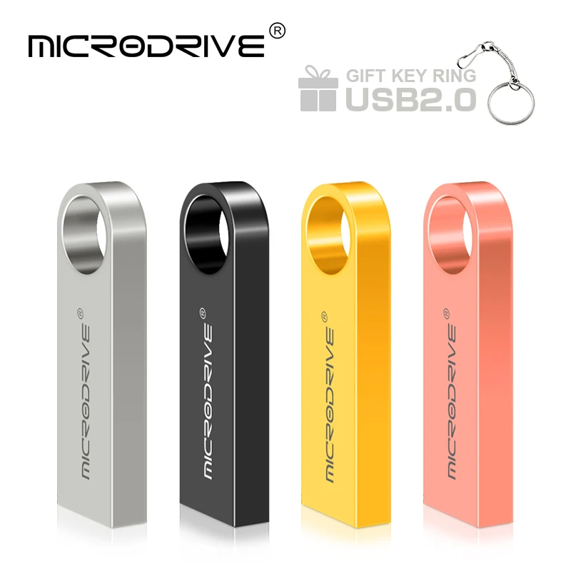 Металлический USB 2,0 32 ГБ мини usb флеш-накопитель 128 Гб 64 ГБ флеш-накопитель 32 ГБ 16 ГБ 8 ГБ 4 ГБ флеш-накопитель u Диск флеш-карта памяти не USB 3,0